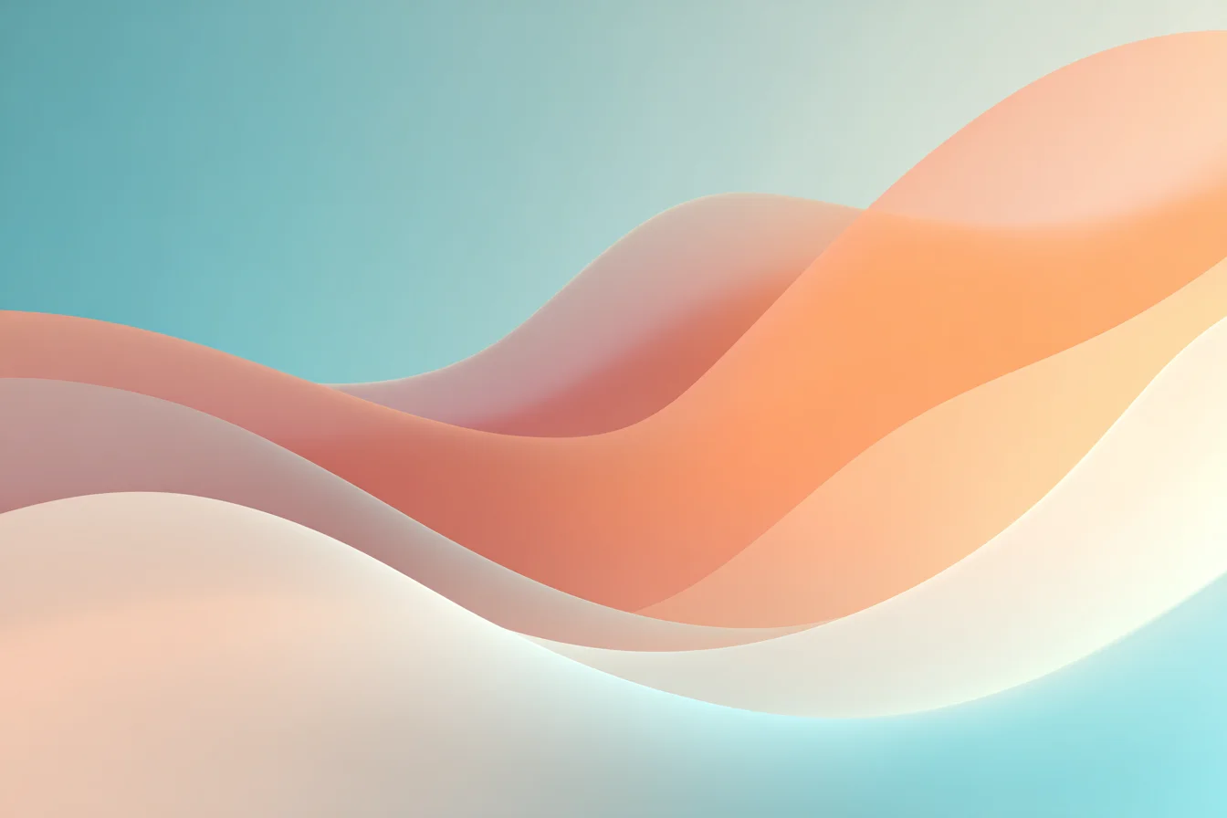 Декоративный фон с волнами